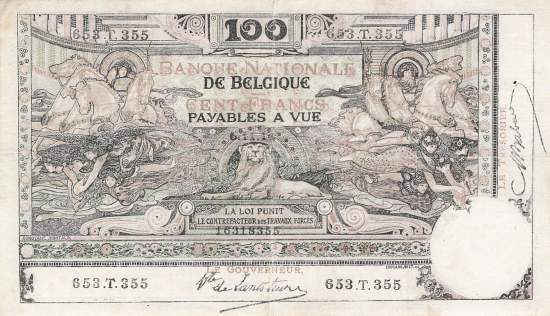 100 Franc 1918